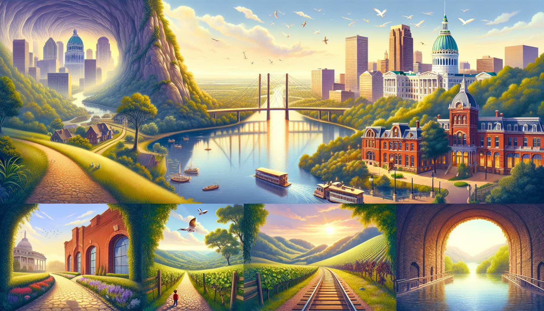 Best day trips from St Louis with scenic views